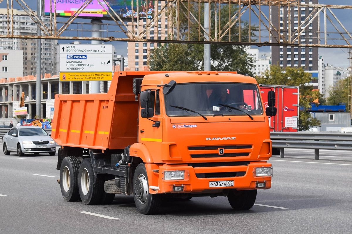 Москва, № Р 436 АА 977 — КамАЗ-65115-A5(48)
