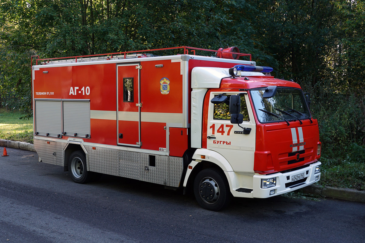 Ленинградская область, № А 242 РЕ 147 — КамАЗ-4308-G5(69)