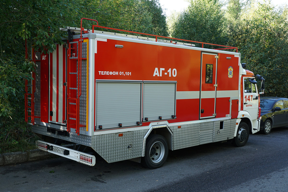 Ленинградская область, № А 242 РЕ 147 — КамАЗ-4308-G5(69)