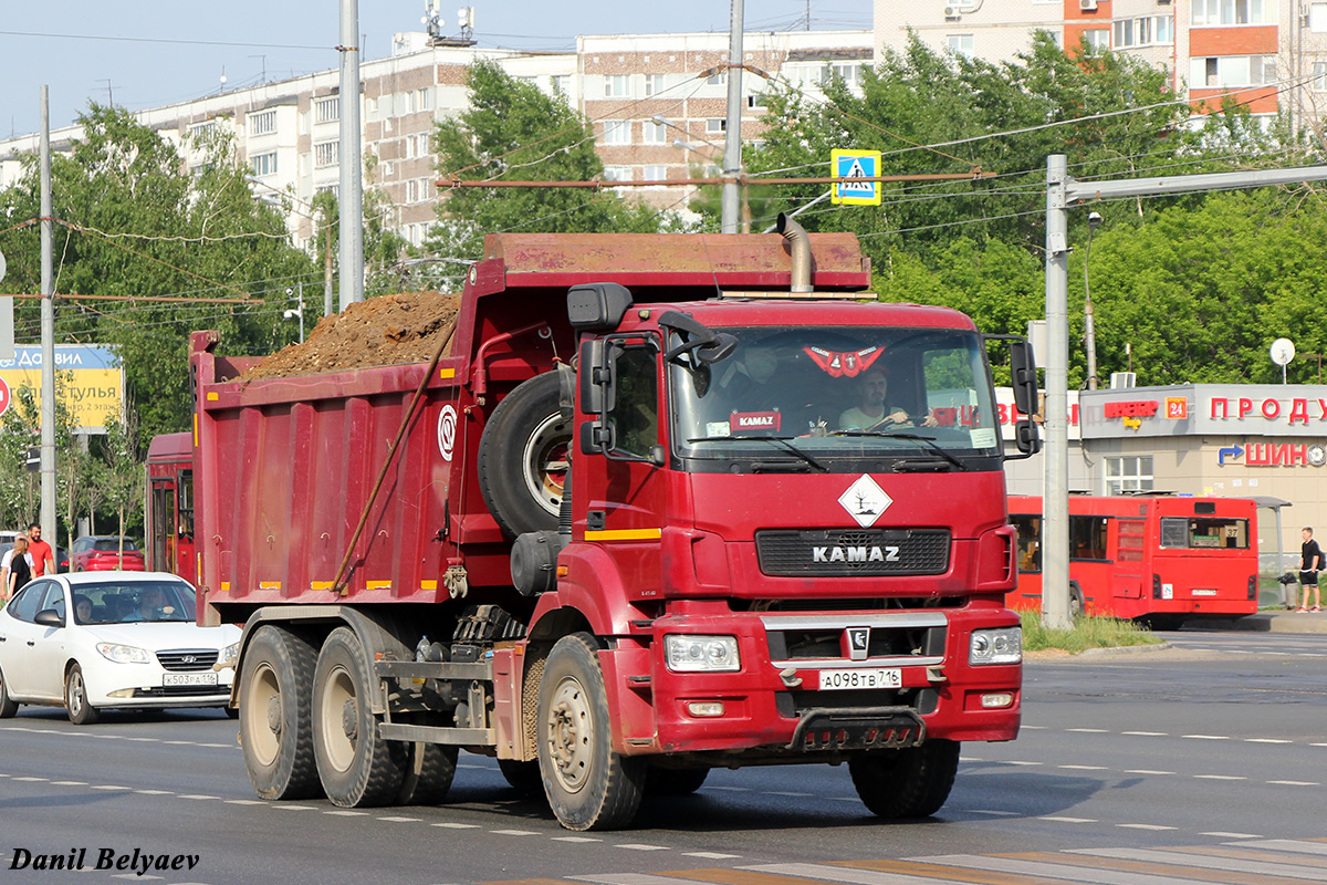 Татарстан, № А 098 ТВ 716 — КамАЗ-6580-S5(87)