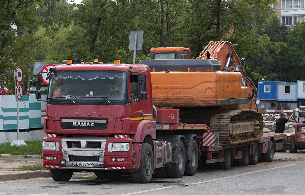 Самарская область, № Х 610 ТУ 163 — КамАЗ-65806-T5(68)
