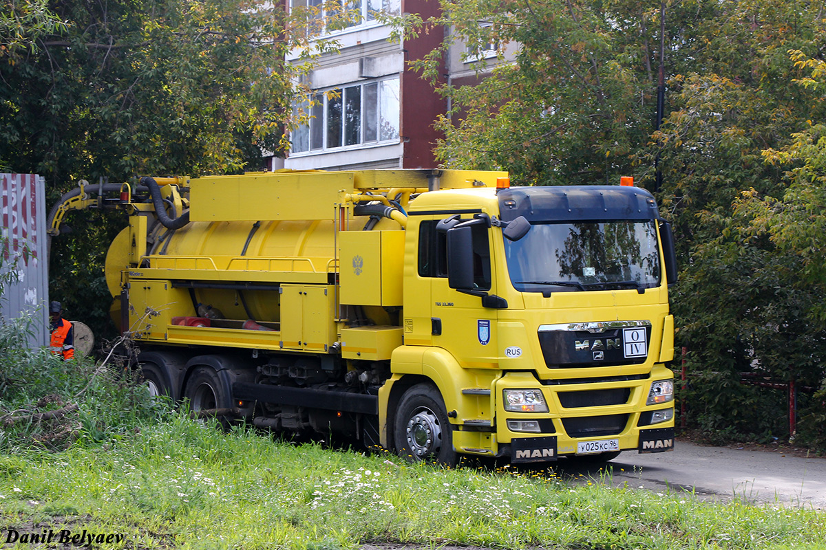 Свердловская область, № У 025 КС 96 — MAN TGS 33.360