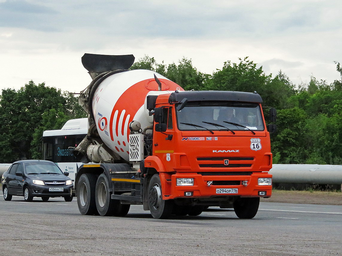 Татарстан, № О 294 ОР 716 — КамАЗ-65115-A5(48)
