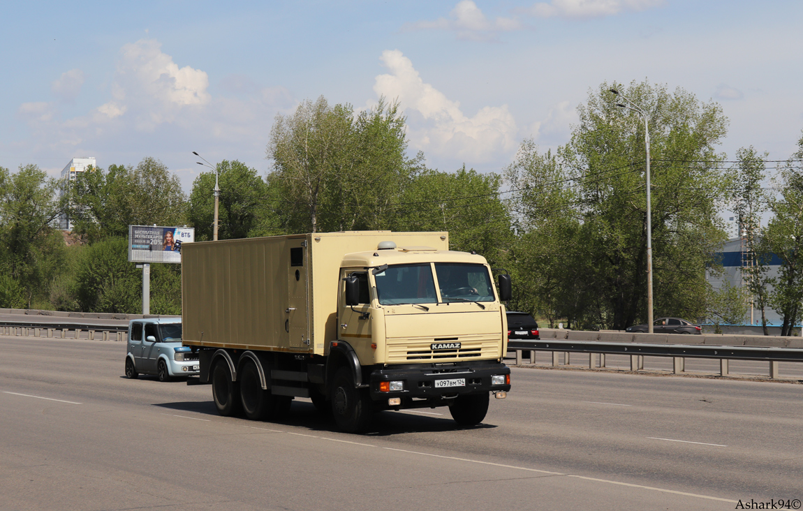 Красноярский край, № У 097 ВМ 124 — КамАЗ-65115-D3(97)