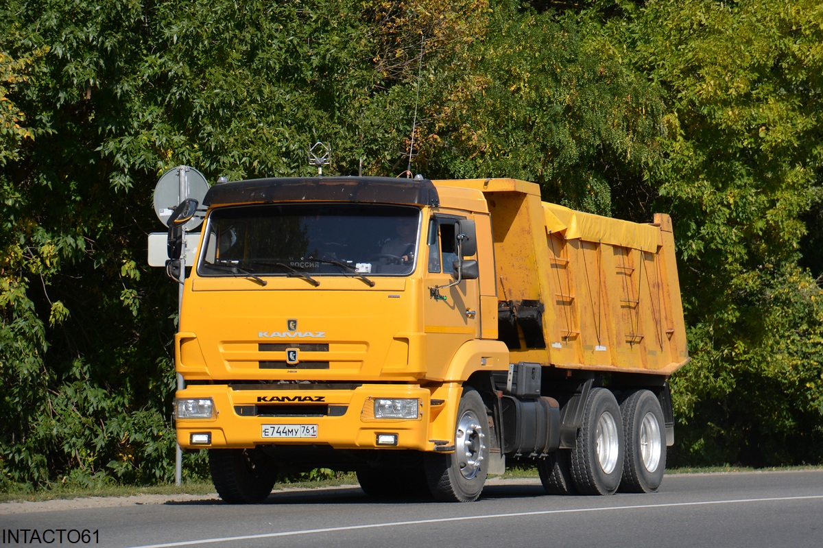 Ростовская область, № Е 744 МУ 761 — КамАЗ-65116-N3(78)