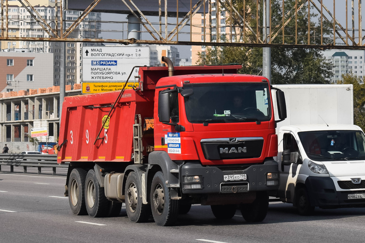 Москва, № Р 395 ХО 799 — MAN TGS 41.480