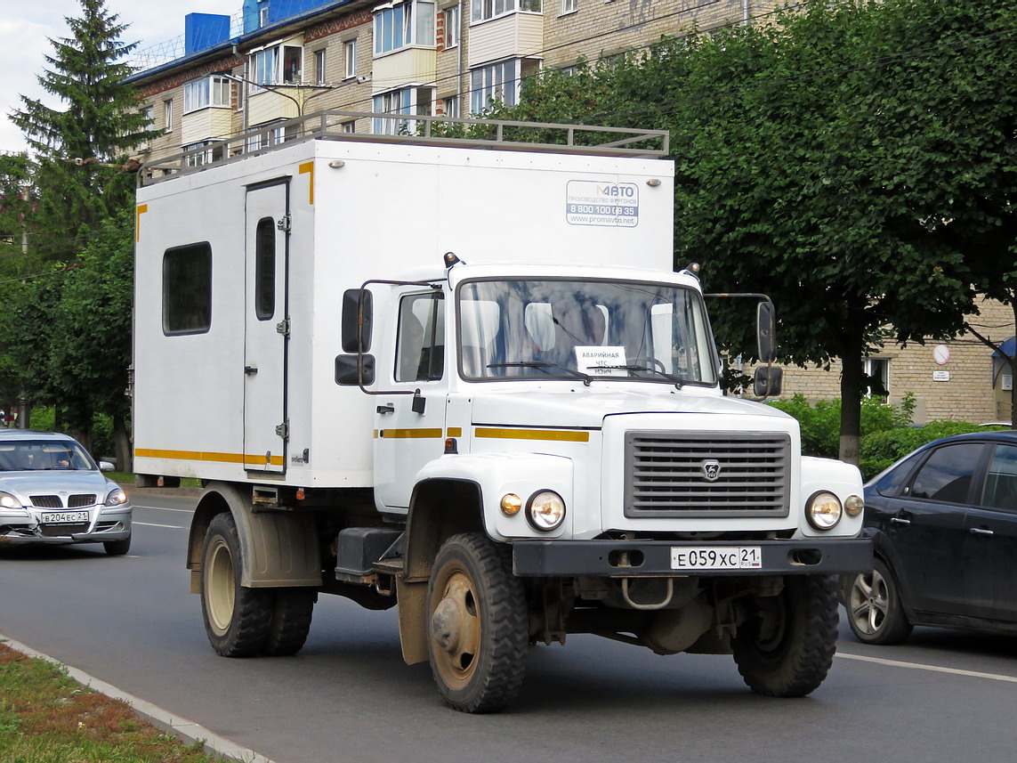 Чувашия, № Е 059 ХС 21 — ГАЗ-33088 «Садко»