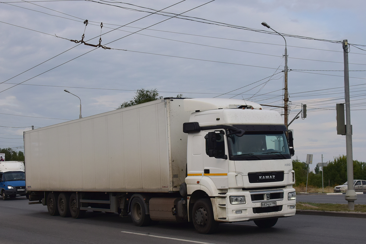 Санкт-Петербург, № В 834 ЕР 198 — КамАЗ-5490-S5(87)