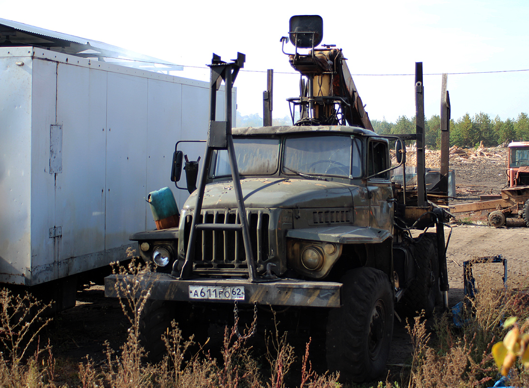 Рязанская область, № А 611 РО 62 — Урал-4320 / 5557 (общая модель)