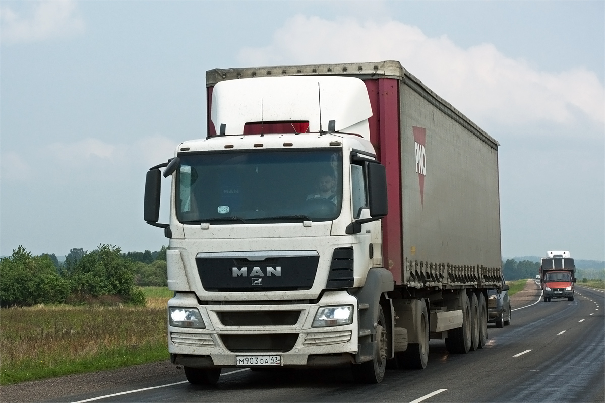 Кировская область, № М 903 ОА 43 — MAN TGS 19.360