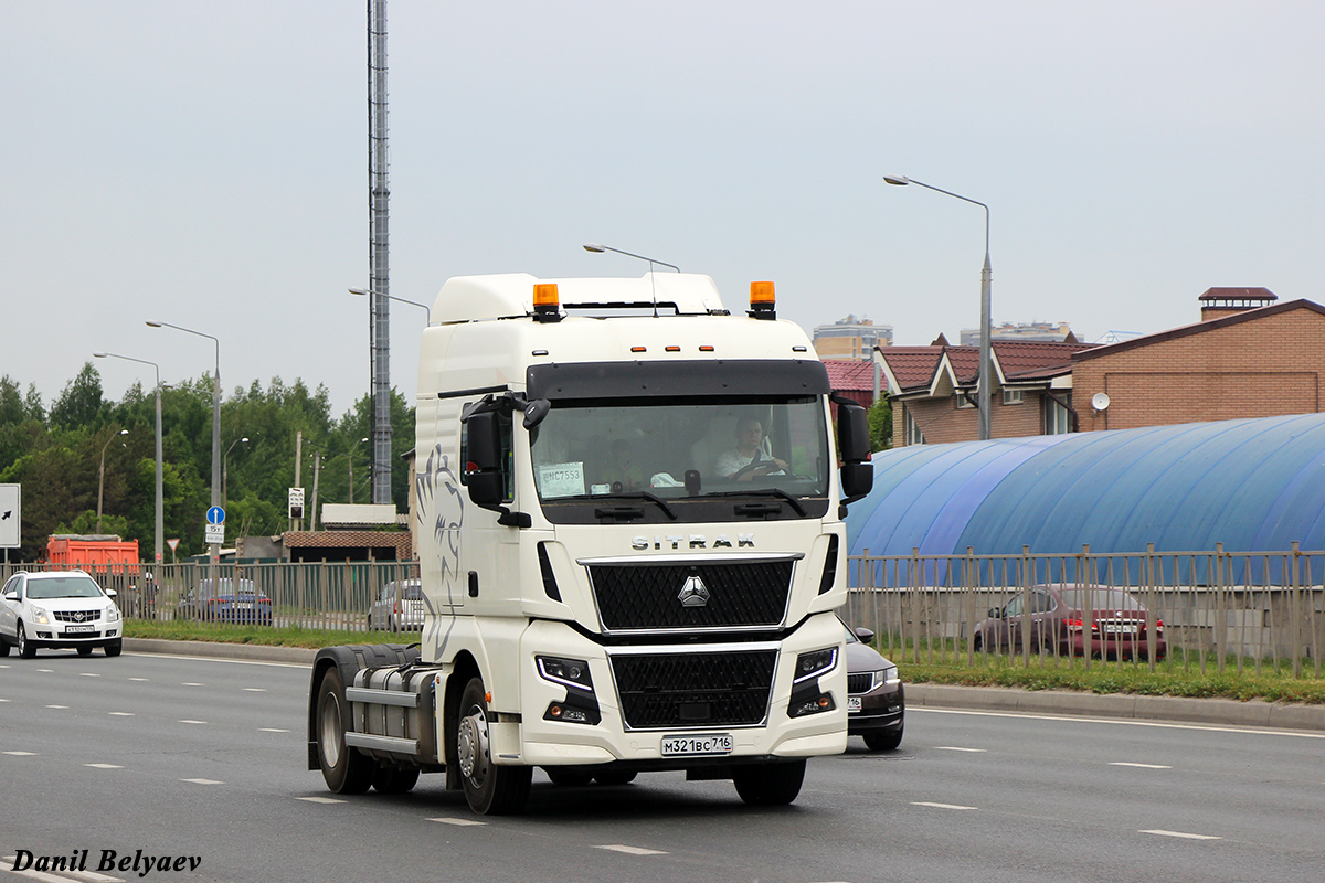 Татарстан, № М 321 ВС 716 — Sitrak C7H ZZ4186 MAX