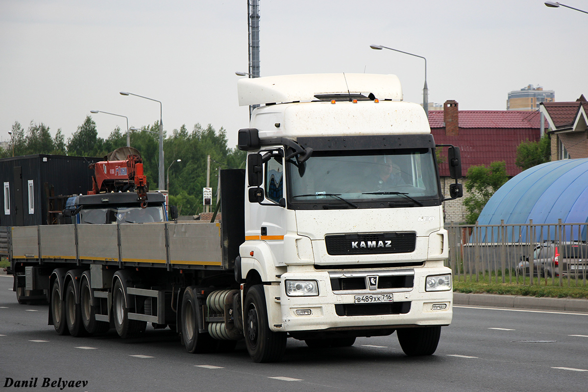 Татарстан, № В 489 ХК 716 — КамАЗ-5490-S5(87)