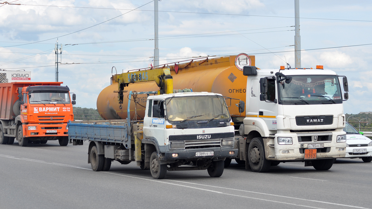 Алтайский край, № С 389 УЕ 22 — Isuzu Elf (общая модель)