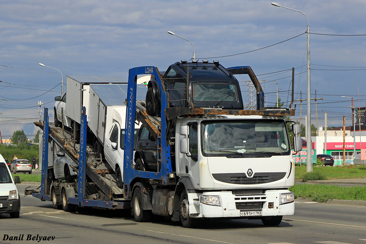 Самарская область, № С 691 РТ 163 — Renault Premium ('2006)