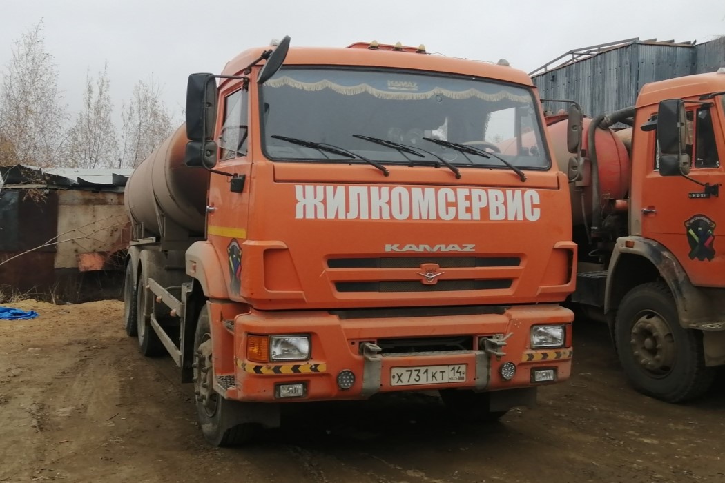 Саха (Якутия), № Х 731 КТ 14 — КамАЗ-65115-D3(97)