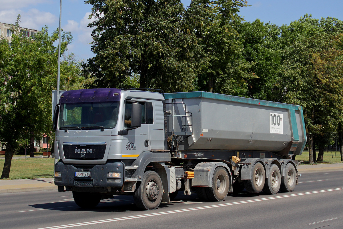 Литва, № JGN 916 — MAN TGS 18.440
