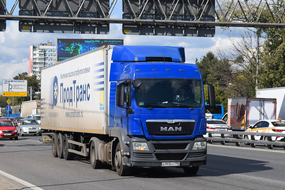 Московская область, № Е 993 ОТ 790 — MAN TGS 18.440