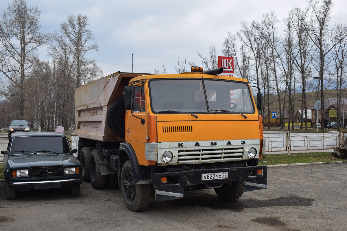 Алтайский край, № А 822 УХ 22 — КамАЗ-5511