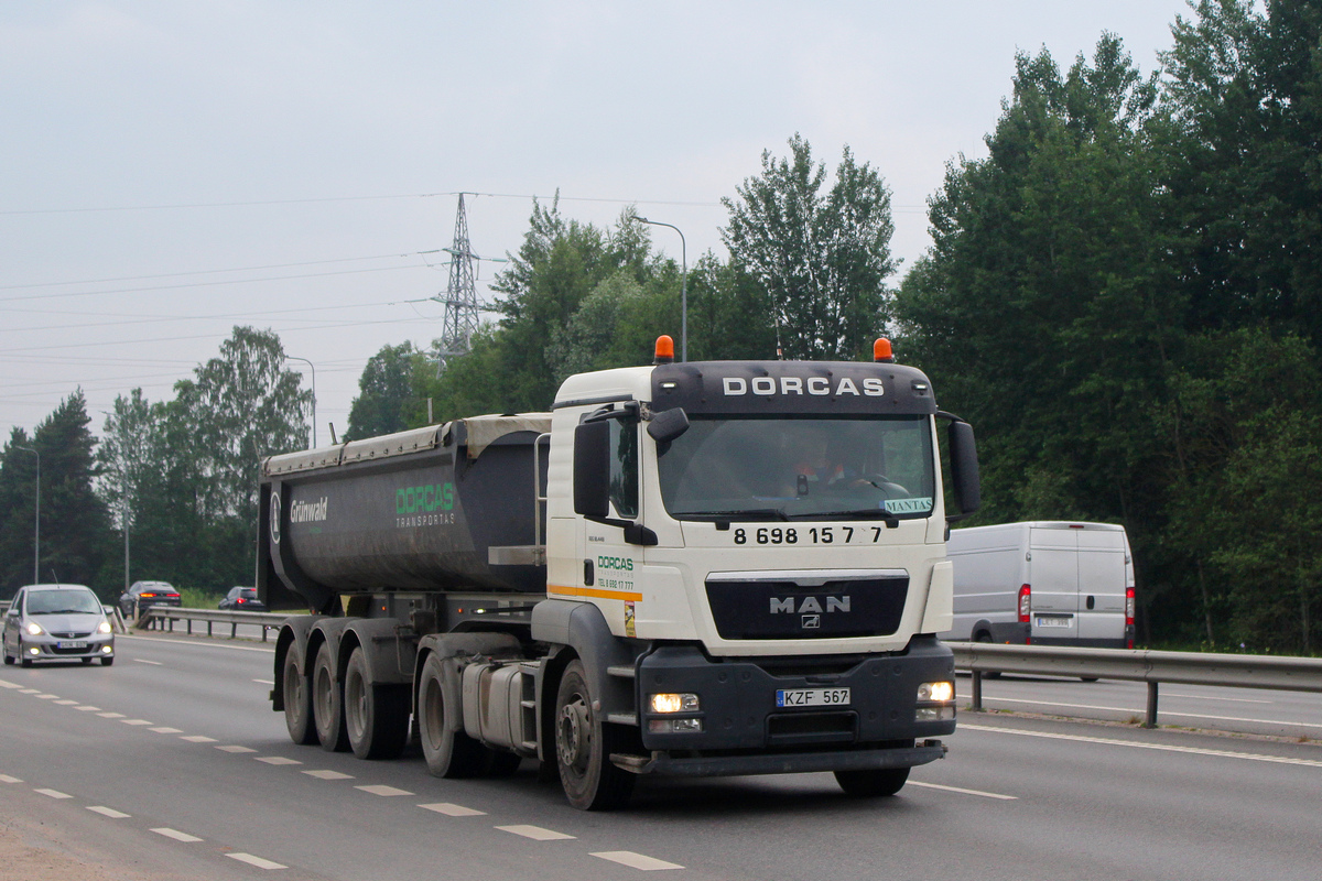 Литва, № KZF 567 — MAN TGS 18.440