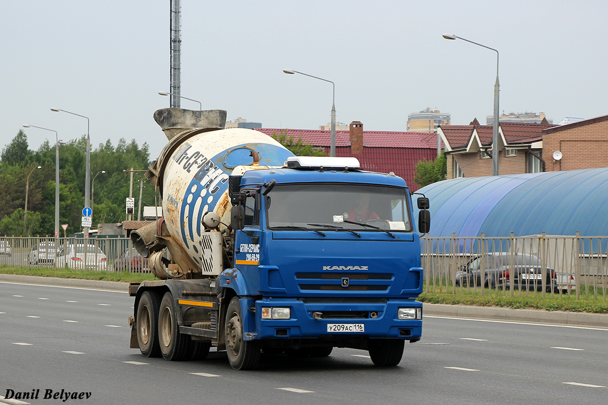 Татарстан, № У 209 АС 116 — КамАЗ-65115-A4(23)