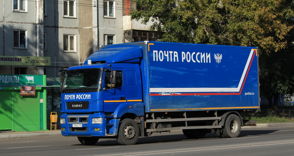 Красноярский край, № С 756 ОУ 124 — КамАЗ-5325-G5(69)