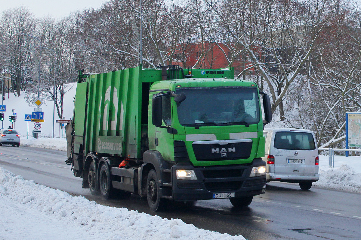 Литва, № GUT 551 — MAN TGS 26.320
