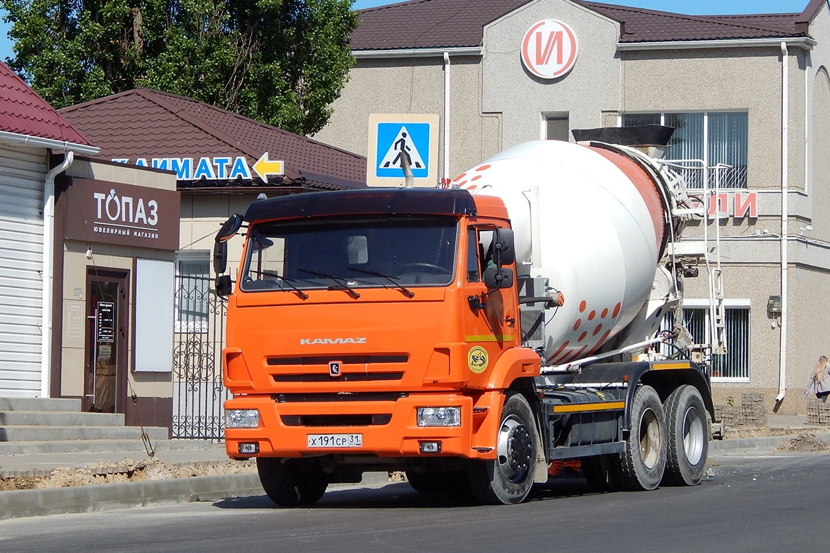 Белгородская область, № Х 191 СР 31 — КамАЗ-65115-A5(48)