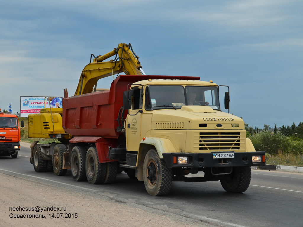 Севастополь, № СН 2007 АА — КрАЗ-65055
