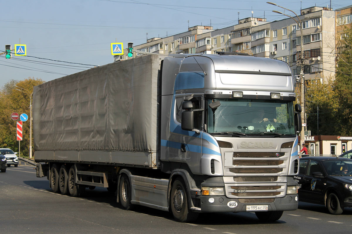 Брянская область, № Н 195 АС 32 — Scania ('2009) R420