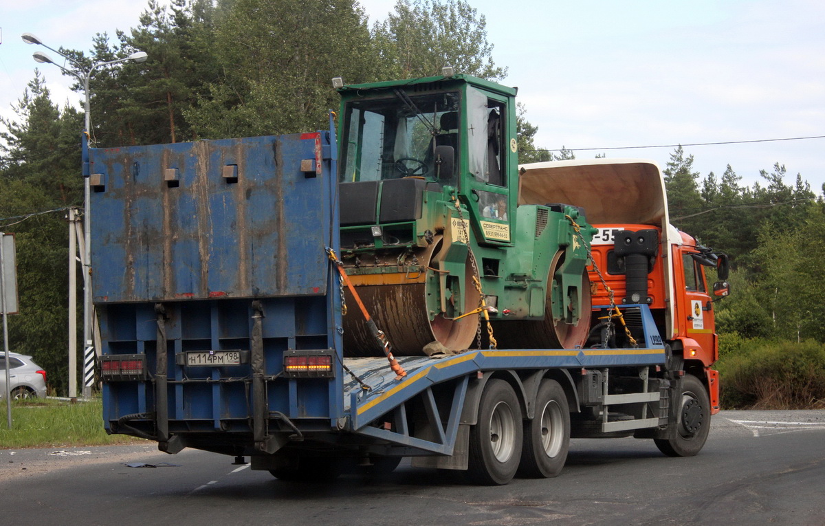 Санкт-Петербург, № Н 114 РМ 198 — КамАЗ-65115-A5(48)