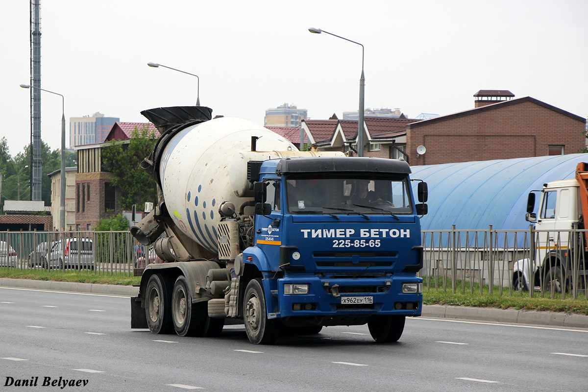 Татарстан, № Х 962 ЕУ 116 — КамАЗ-6520-A4(23)