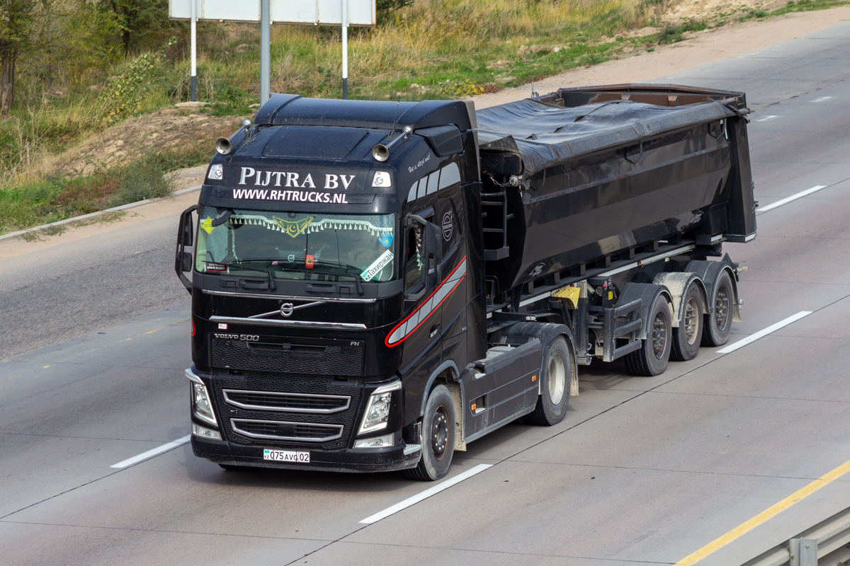 Алматы, № 075 AVG 02 — Volvo ('2012) FH.500