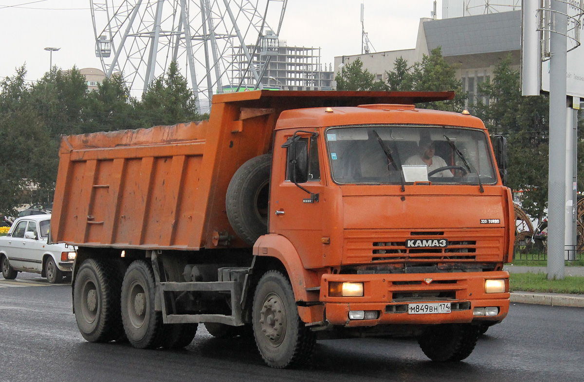 Челябинская область, № М 849 ВН 174 — КамАЗ-6520 [652000]