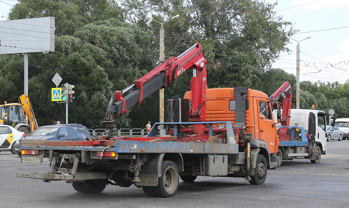 Челябинская область, № У 806 СО 174 — КамАЗ-4308-H3(99)