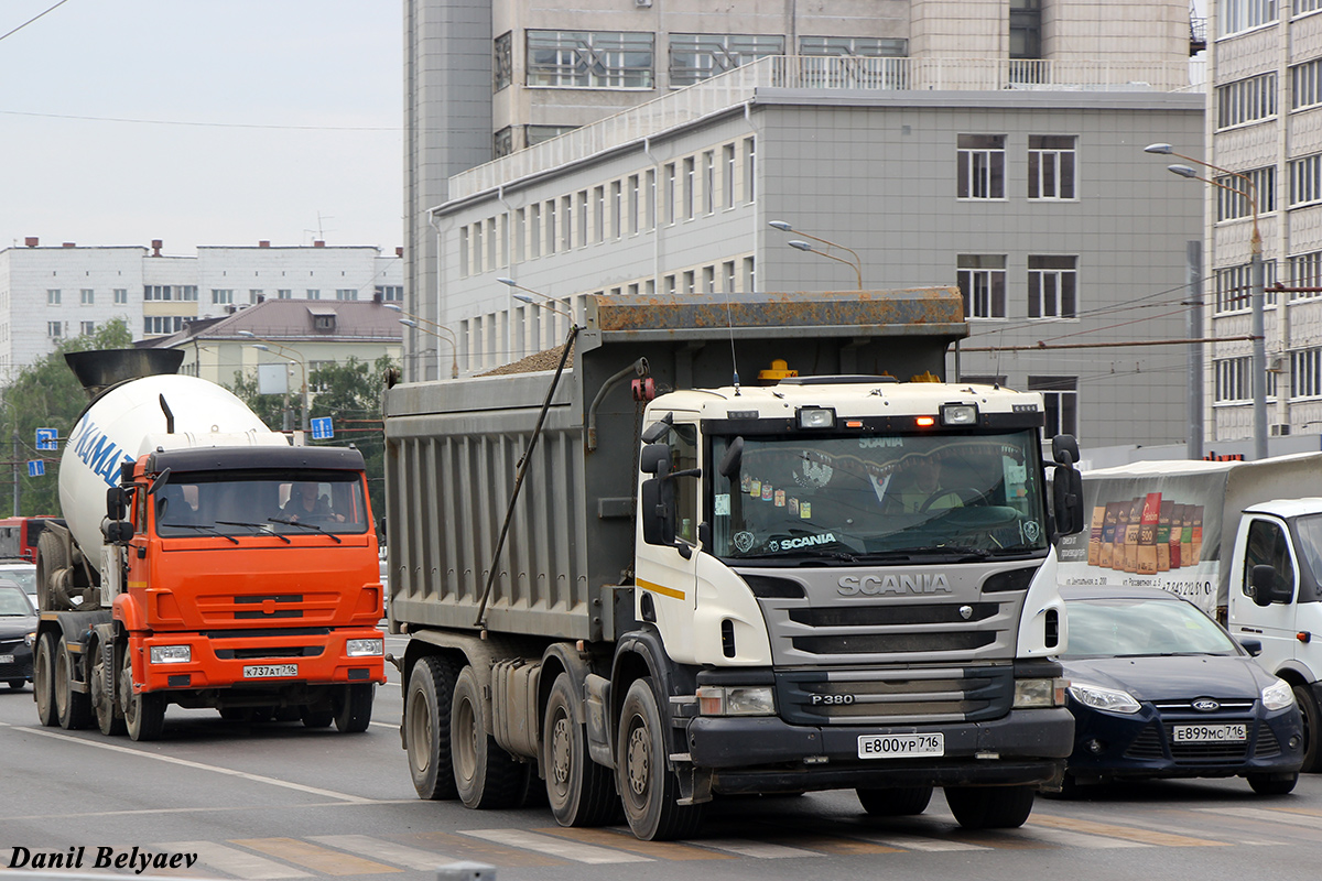 Татарстан, № Е 800 УР 716 — Scania ('2011) P380