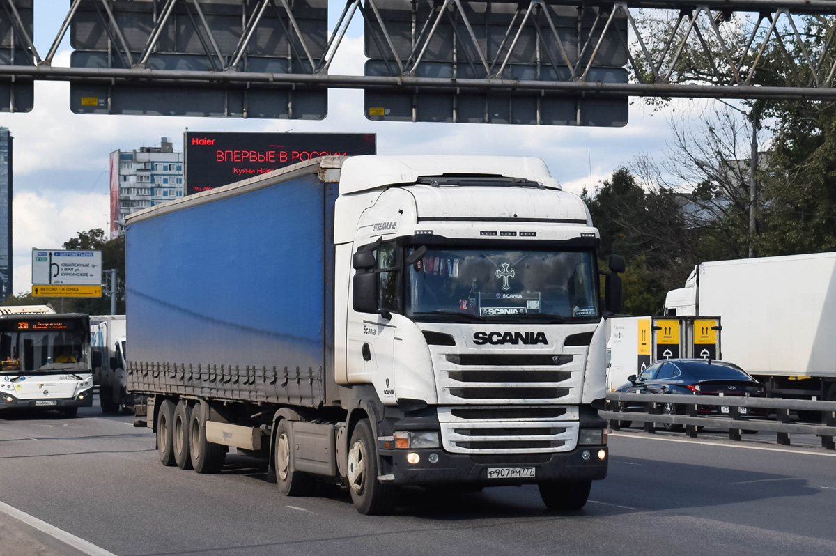 Москва, № Р 907 РМ 777 — Scania ('2013) R440
