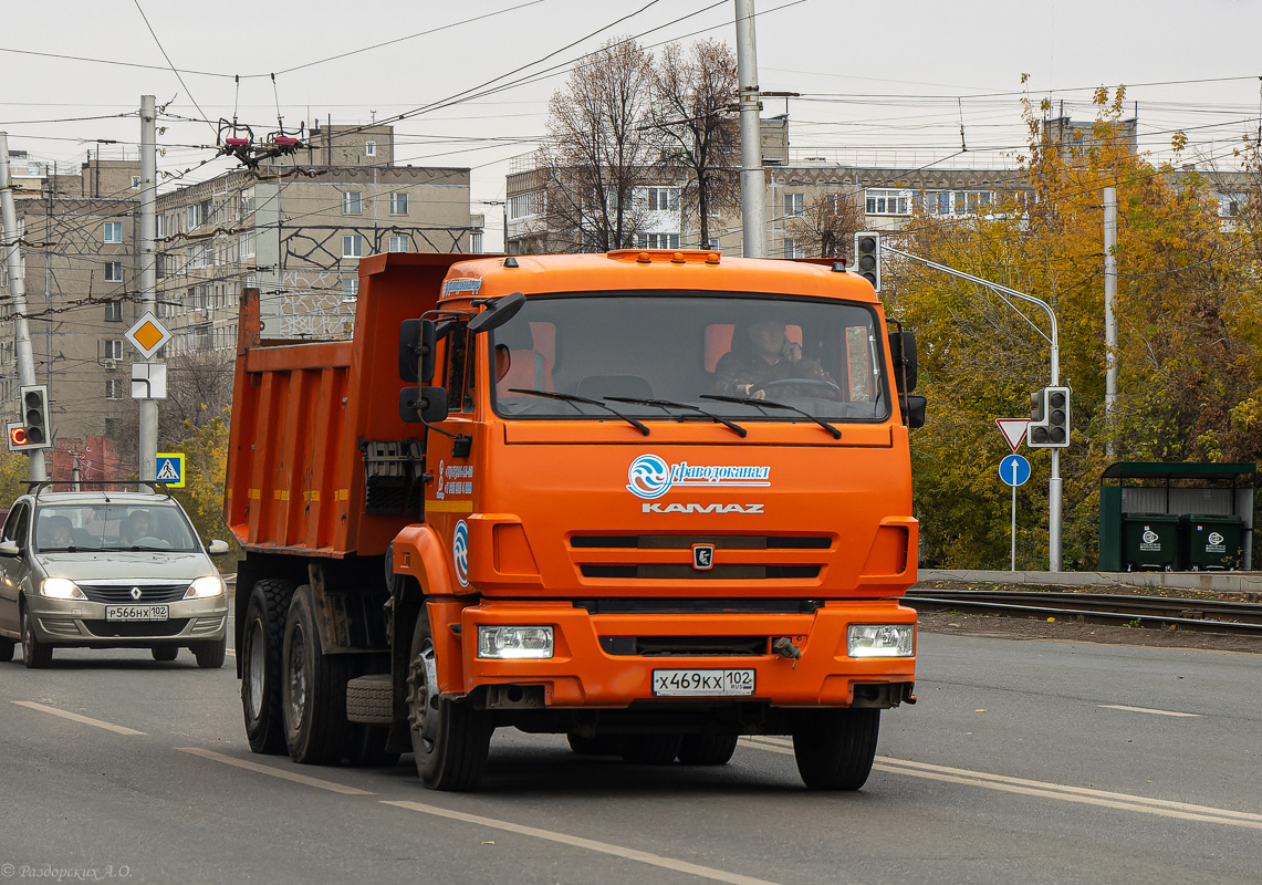 Башкортостан, № Х 469 КХ 102 — КамАЗ-65115-L4(19)
