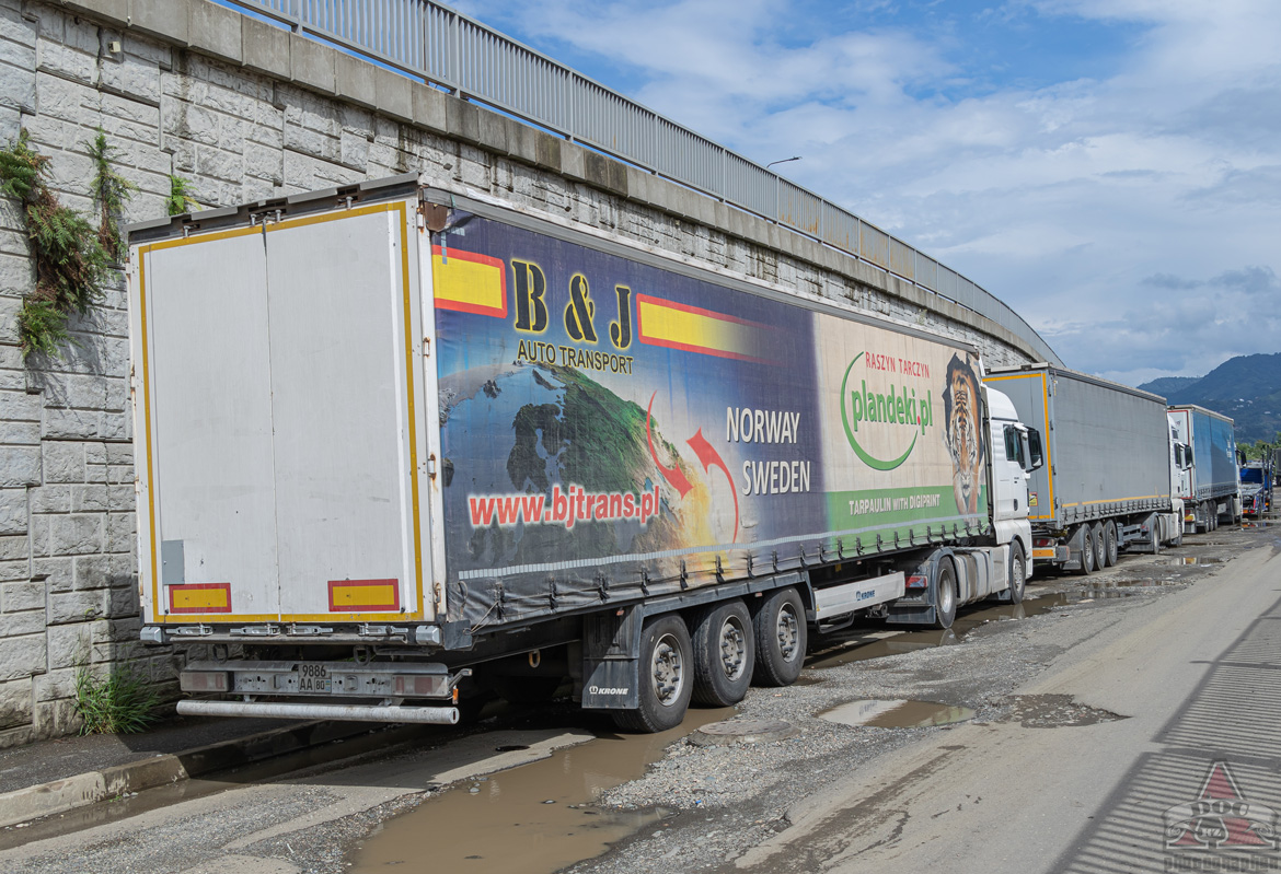 Узбекистан, № 9886 AA 80 — Krone SDP 27 Profi Liner / SDP 24