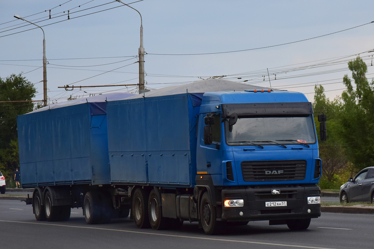 Чечня, № Е 212 АН 57 — МАЗ-6312B9