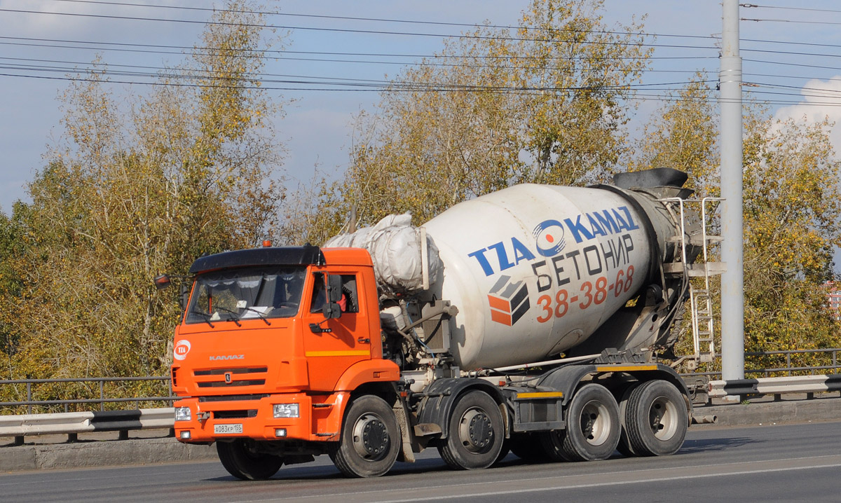 Омская область, № А 083 КР 155 — КамАЗ-6540-A5(48)