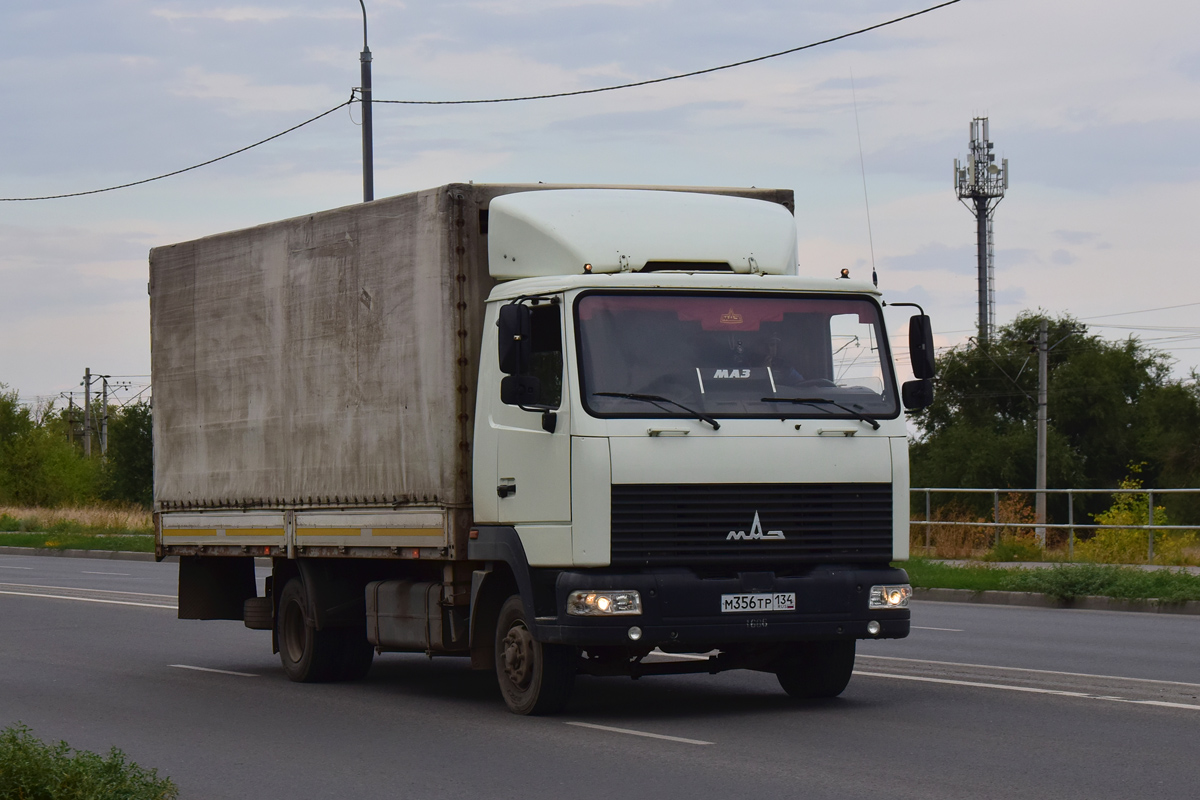 Волгоградская область, № М 356 ТР 134 — МАЗ-437143