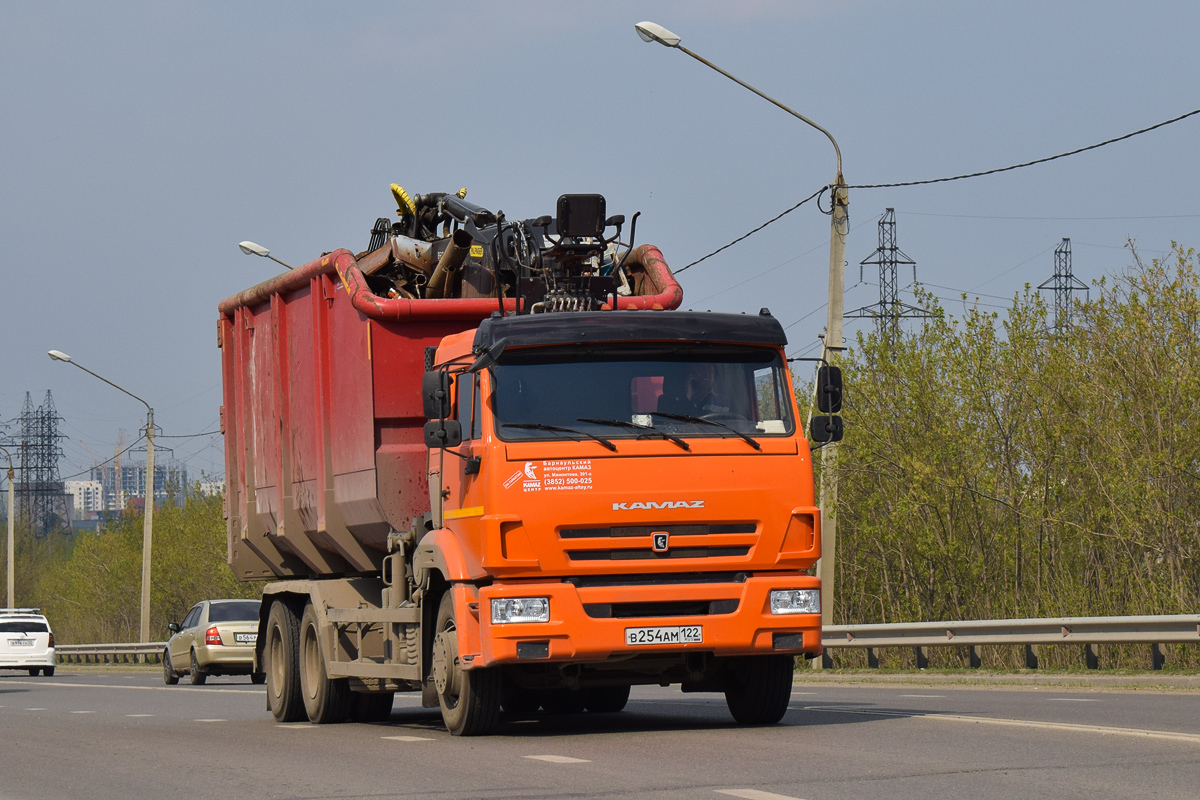 Алтайский край, № В 254 АМ 122 — КамАЗ-65115-A5(48)