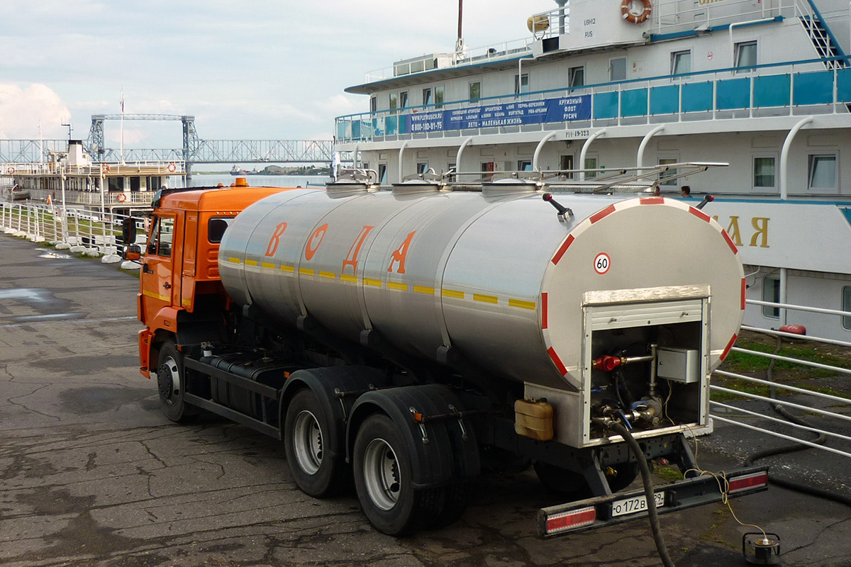 Архангельская область, № О 172 ВТ 29 — КамАЗ-65115-A5(48)