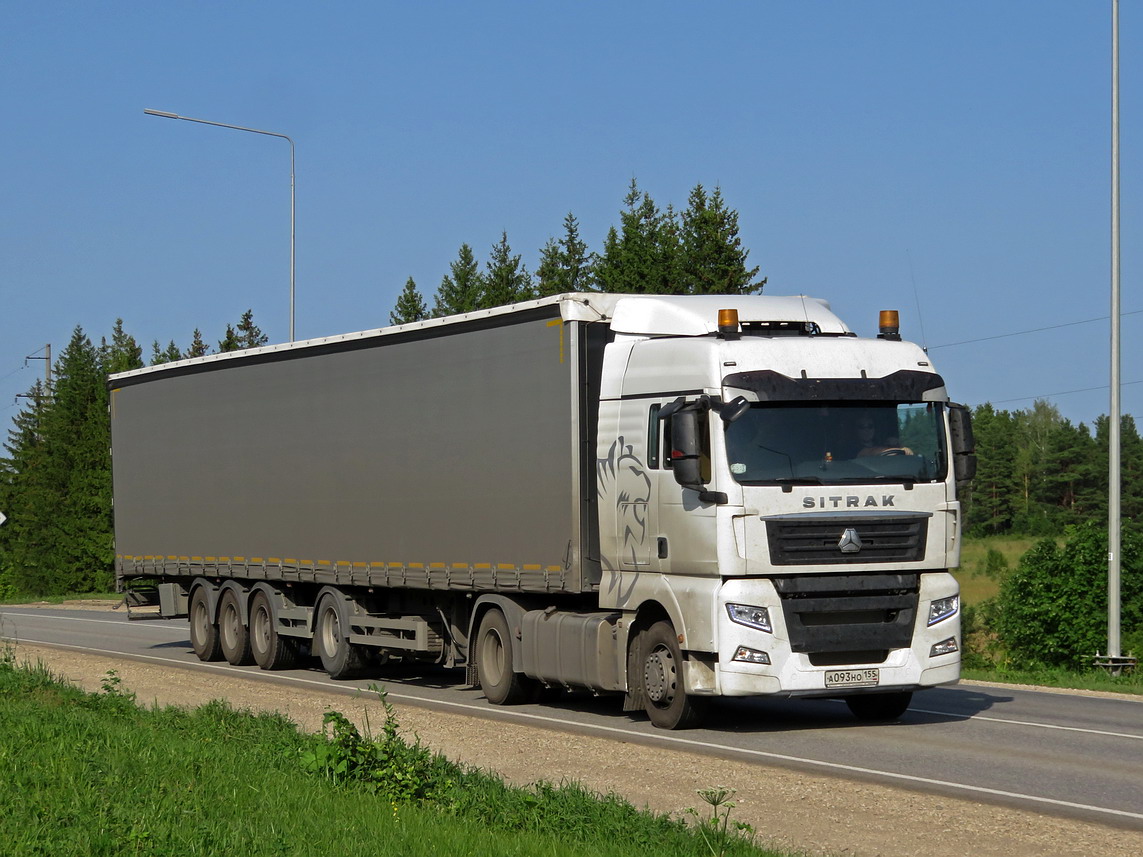 Омская область, № А 093 НО 155 — Sitrak C7H ZZ4186