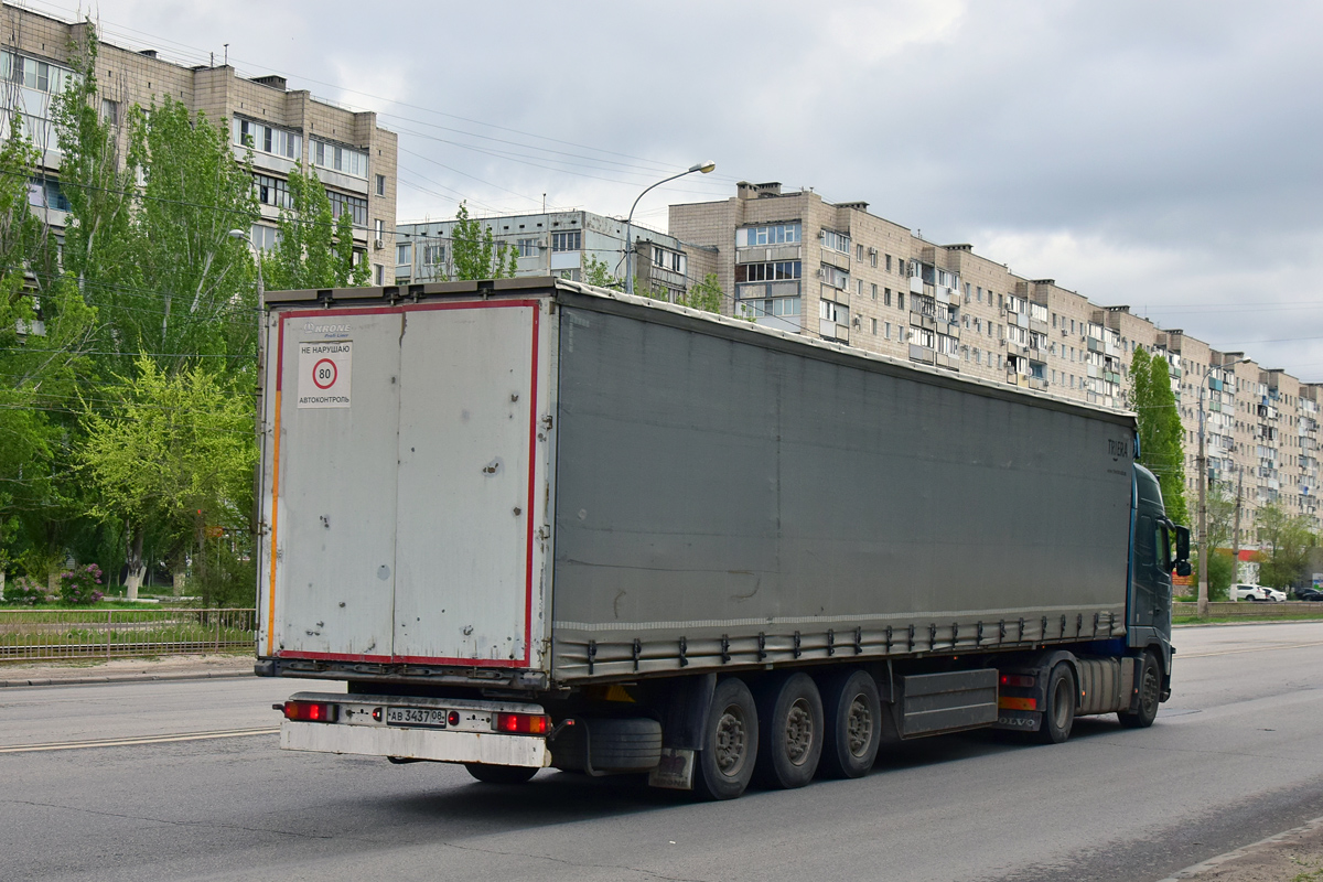 Калмыкия, № АВ 3437 08 — Krone SDP 27 Profi Liner / SDP 24