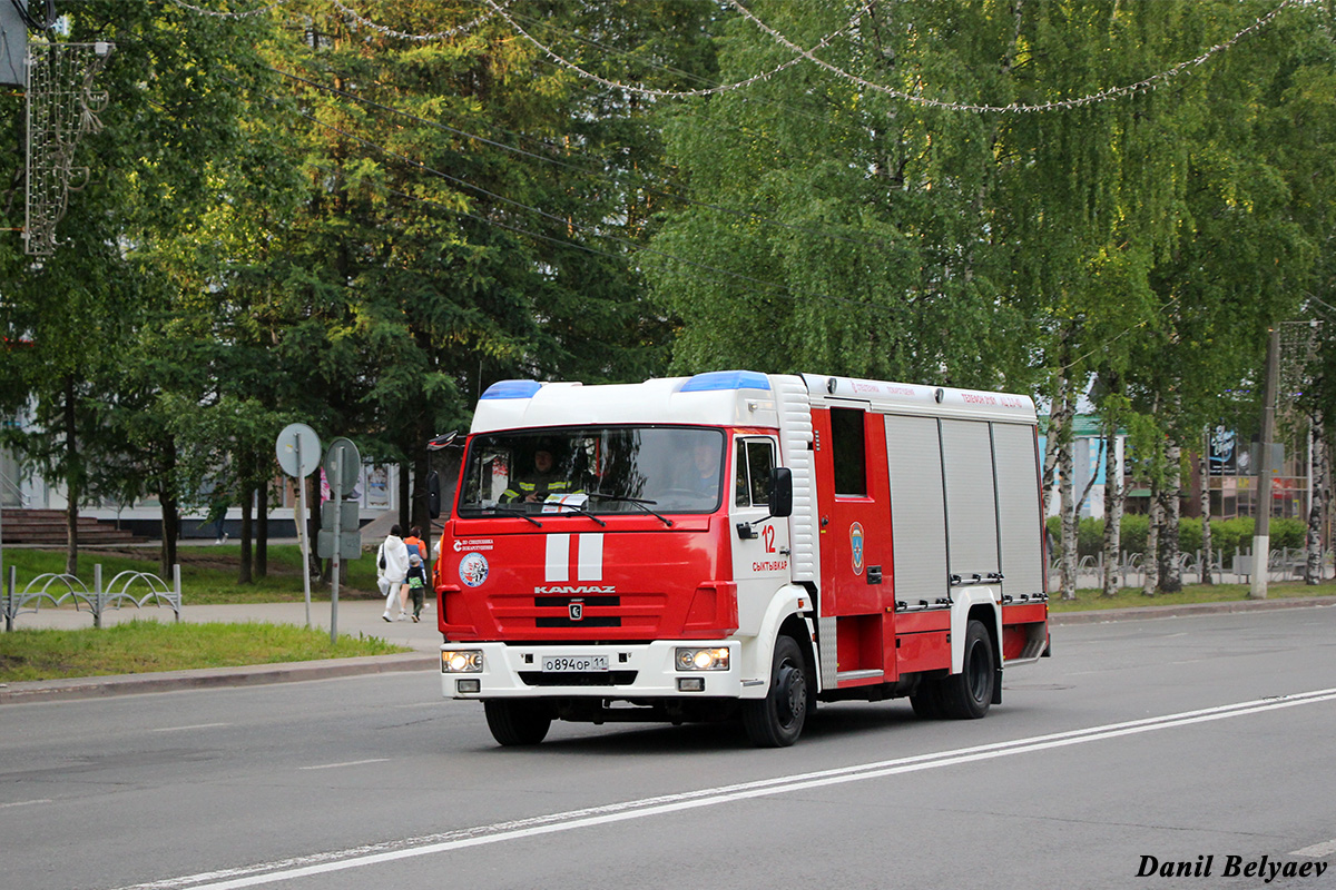 Коми, № О 894 ОР 11 — КамАЗ-4308-H3(99)