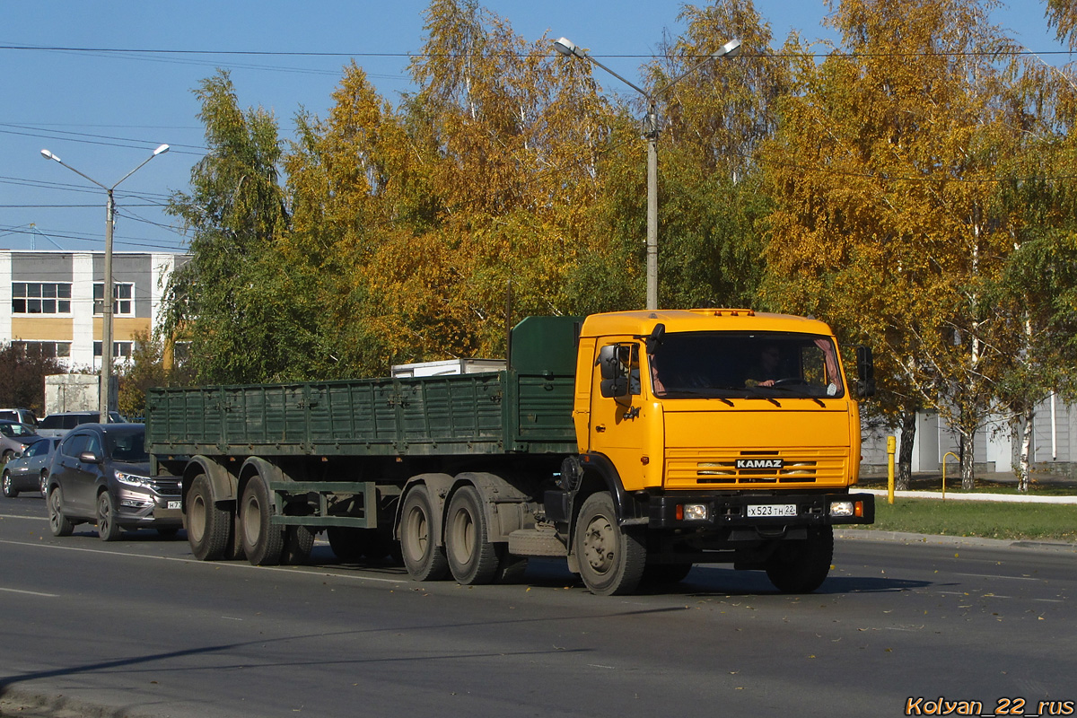 Алтайский край, № Х 523 ТН 22 — КамАЗ-65116-N3(78)
