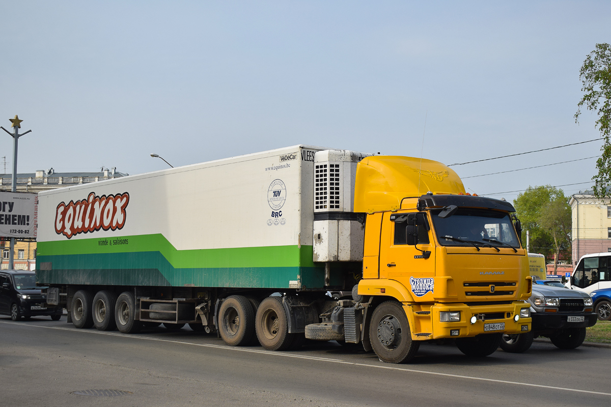 Алтайский край, № О 848 ОТ 22 — КамАЗ-65116-A4(23)