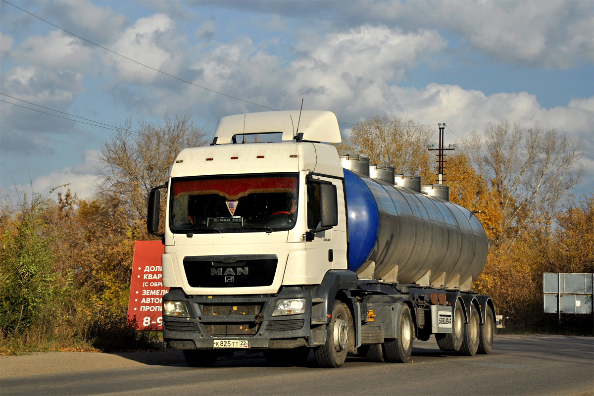 Алтайский край, № К 825 ТТ 22 — MAN TGS 19.400