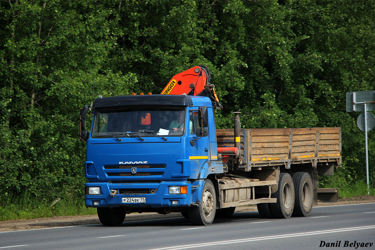 Коми, № Р 224 ВК 11 — КамАЗ-65117-N3(78)